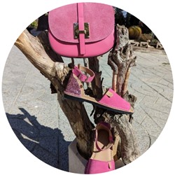 AB.Zapatos · 966 · FUXIA+PELLE · 2704 FUXIA