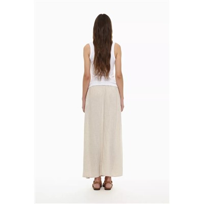 Rustic midi skirt