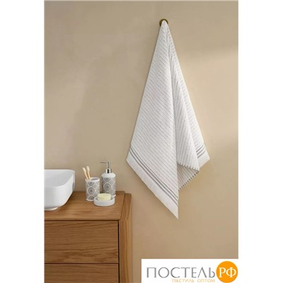Полотенце Arya 70x140 Young Белый, темно-синий