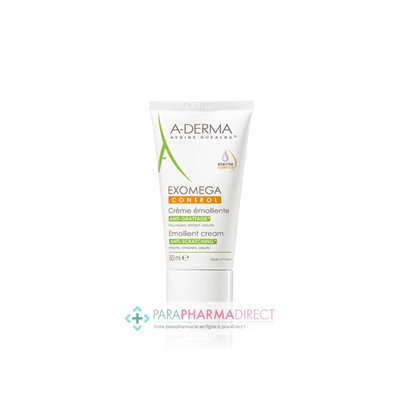 A-Derma Exomega Control Crème Emolliente Anti-Grattage 50ml
