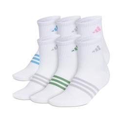 adidas Women's 6-Pk. Superlite 3.0 Quarter Socks