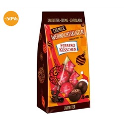 Ferrero Küsschen Cremige Weihnachtskugeln Zartbitter 100g