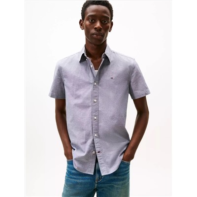 Regular Fit Stretch Oxford Shirt
