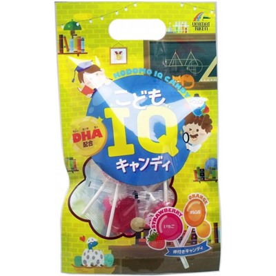 Unimat Riken Kodomo IQ candy леденцы с омега-3 кислотами для детей 10 штук