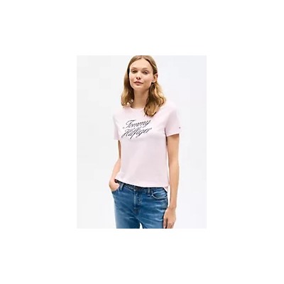 Script Hilfiger Logo T-Shirt