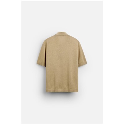 CAMISA PUNTO ALGODÓN - LINO