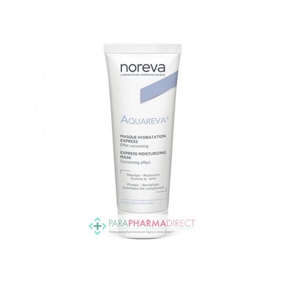 Noreva Aquareva Masque Hydratation Express Peaux Déshydratées 50ml
