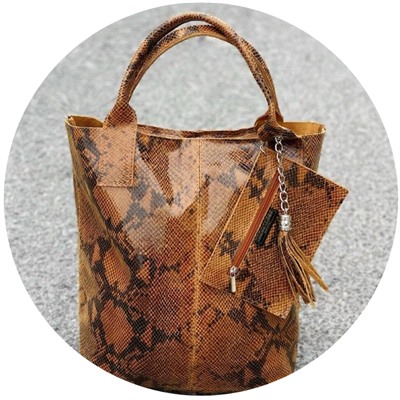 PELLE - Shopper PITON CUERO АКЦИЯ