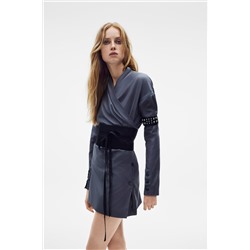 VESTIDO KIMONO FAJÍN CON SEDA LIMITED EDITION