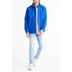 Sobrecamisa relax - Azul