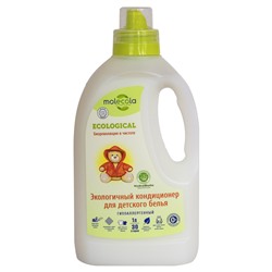 [MOLECOLA] Кондиционер для ДЕТСКОГО белья Pure Sensitive для чувствительной кожи 0+ ЭКО, 1 л