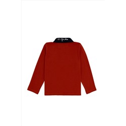 Erkek Çocuk Kiremit Sweatshirt