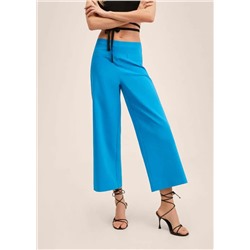 Pantalón culotte algodón -  Mujer | MANGO OUTLET Melilla