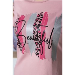 Футболка Beautiful-Пудра НАТАЛИ #878412