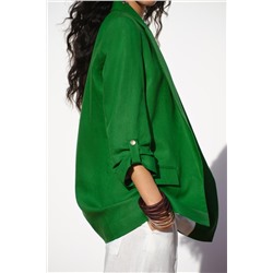 BLAZER WITH ROLLED-UP SLEEVES