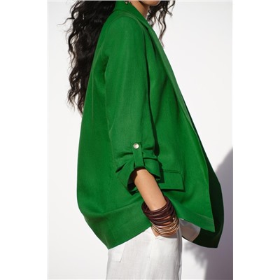 BLAZER WITH ROLLED-UP SLEEVES