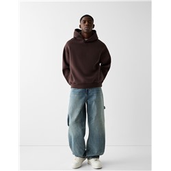 Boxy fit hoodie