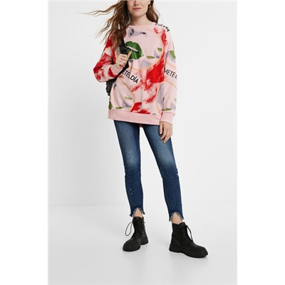 Sudadera oversize 100% algodón