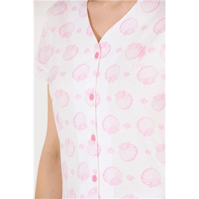 Kadın Pembe Pijama Takımı