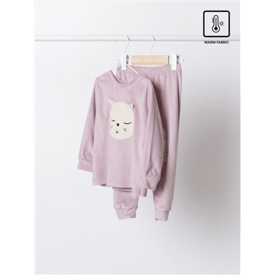 CONJUNTO DE PIJAMA ATERCIOPELADO ANIMALITOS