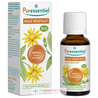 Puressentiel Huile Végétale Arnica BIO 50 ml