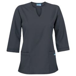 Butter-Soft Scrubs by UA™ Women's Solid 3/4 Sleeve V-Neck Top