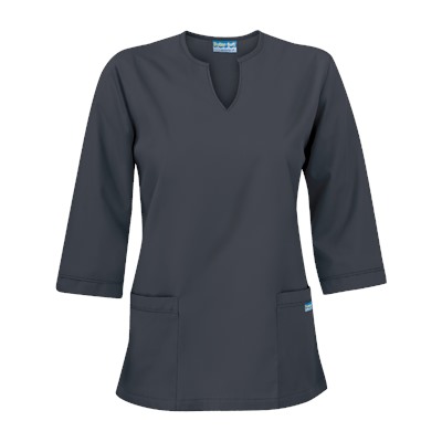 Butter-Soft Scrubs by UA™ Women's Solid 3/4 Sleeve V-Neck Top