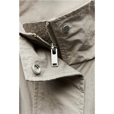 ZW COLLECTION HOODED PARKA WITH POCKETS