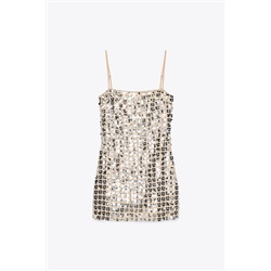 SEQUIN SHORT DRESS