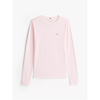 Long-Sleeve Crewneck Favorite T-Shirt