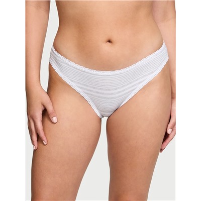 Lace-Waist Bikini Panty