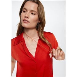 Collar colgante concha