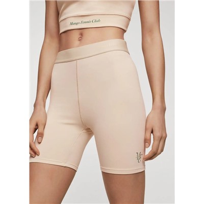 Leggins algodón logo -  Mujer | MANGO OUTLET Melilla