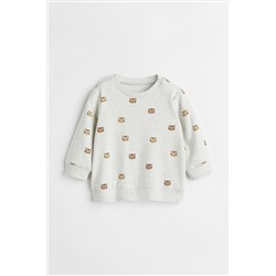 Sweatshirt aus Baumwolle
