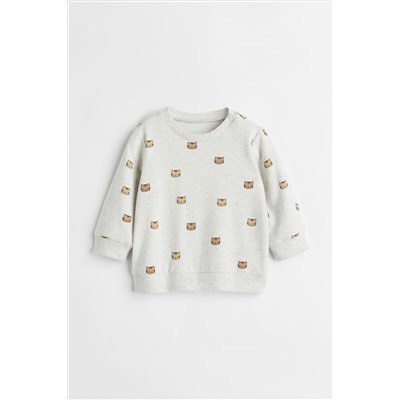 Sweatshirt aus Baumwolle