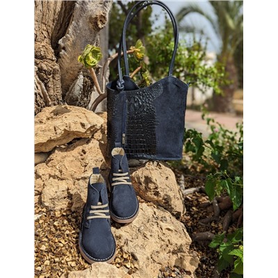 Ab. Zapatos 1619/2 New R · ANTRACITA+PELLE MOCHILA COCO MARINO АКЦИЯ