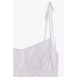 STRIPED SHORT DRESS