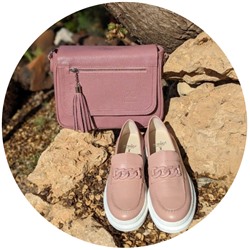 Amelie 4069AM rosa+Pelle Ab.Zapatos VIGA (1170) rosa АКЦИЯ