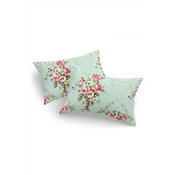 Ev & Ev Home 2li Yastık Kılıfı Alanur Mint Ep-029340