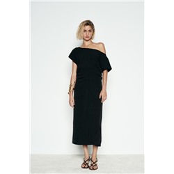 VESTIDO FLUIDO PLIEGUES