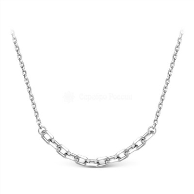 Колье из серебра родированное 440-10-626р