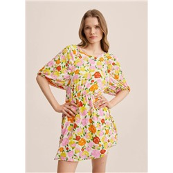 Vestido estampado floral -  Mujer | MANGO OUTLET España