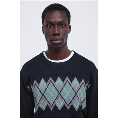 Jersey jacquard X'mas