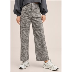 Pantalón estampado tigre