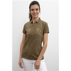 U.S. Polo Assn., Yeşil Kadin T-Shirt