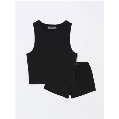 2-PIECE RIBBED SET