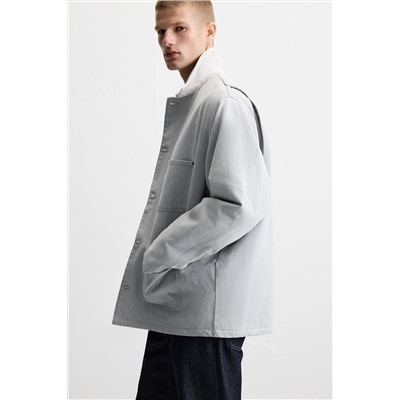 CHAQUETA DENIM CUELLO CONTRASTE LIMITED EDITION