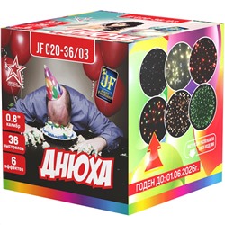 Фейерверк JF C20-36/03 Днюха (0,8" х 36)