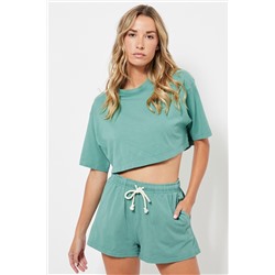 Top crop - Verde agua