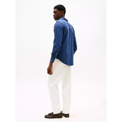 Regular Fit Denim Western Shirt